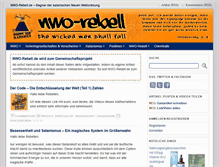 Tablet Screenshot of nwo-rebell.de